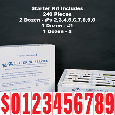 Windshield Number Starter Kits – Carlot Store