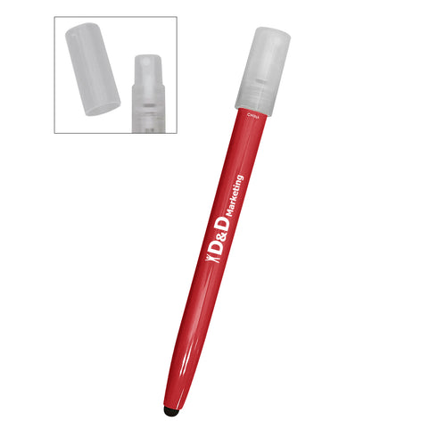 .85 Oz. Refillable Spray Bottle With Stylus