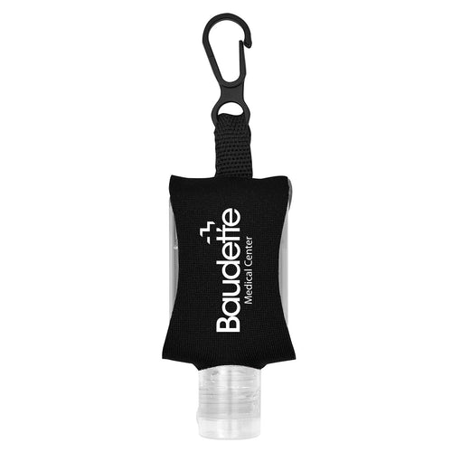 - .5 Oz. Hand Sanitizer With Eva Case And Clip