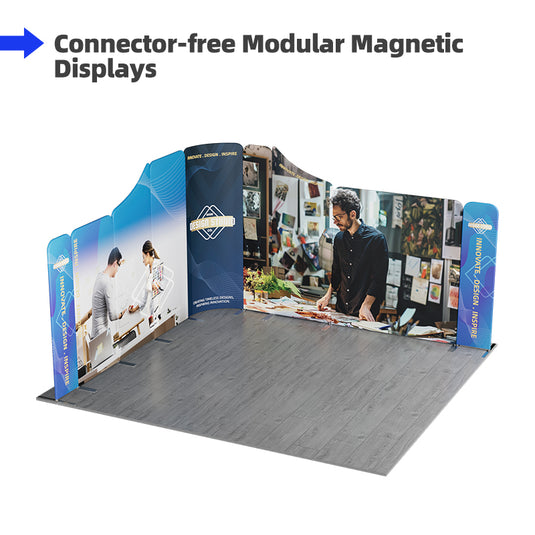 MagLock Fabric Displays